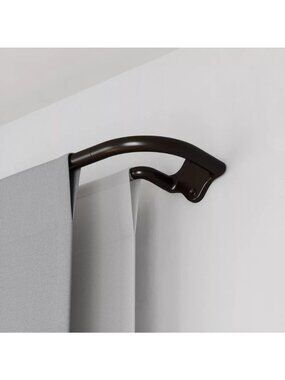 Loft by Umbra Bronze Finish Dual Bar Expandable Curtain Rod 48" to 88" Lengths